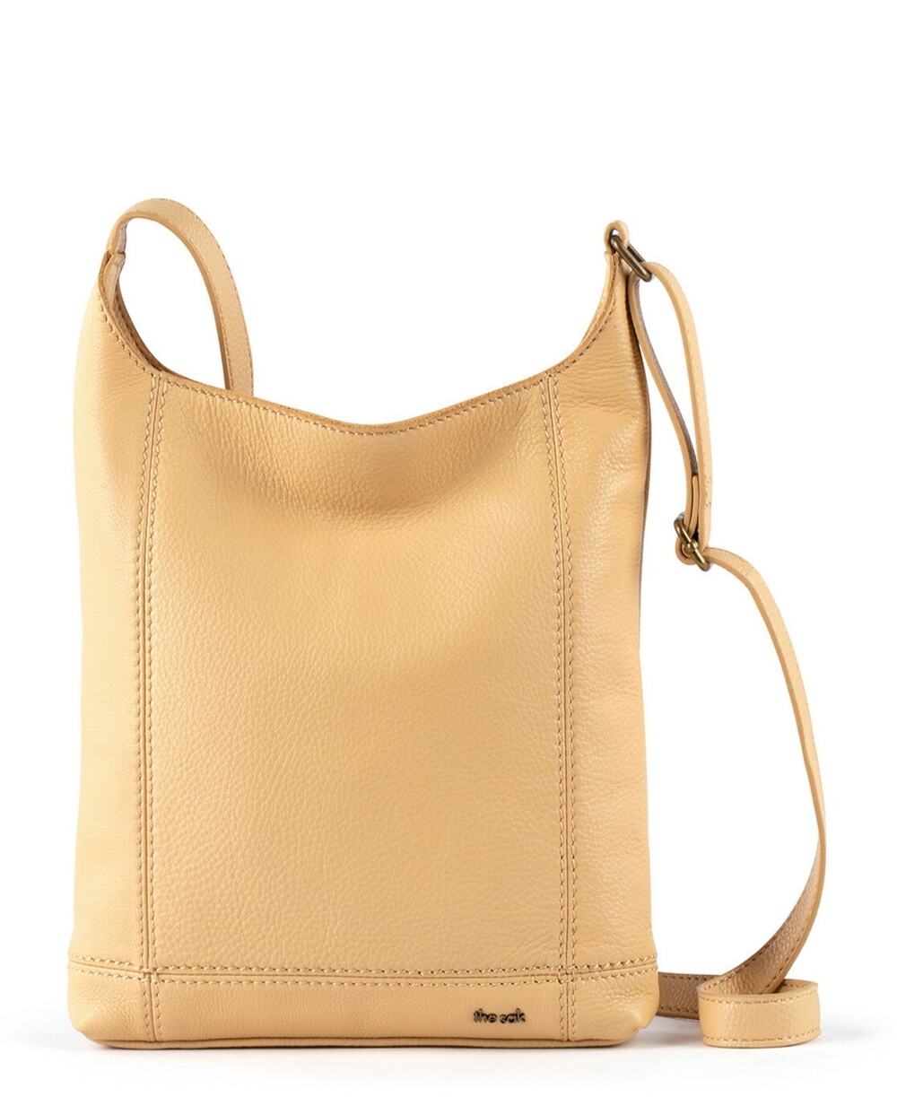 The Sak Women's De Young Small Leather Buttercup Shoulder Crossbody Bag